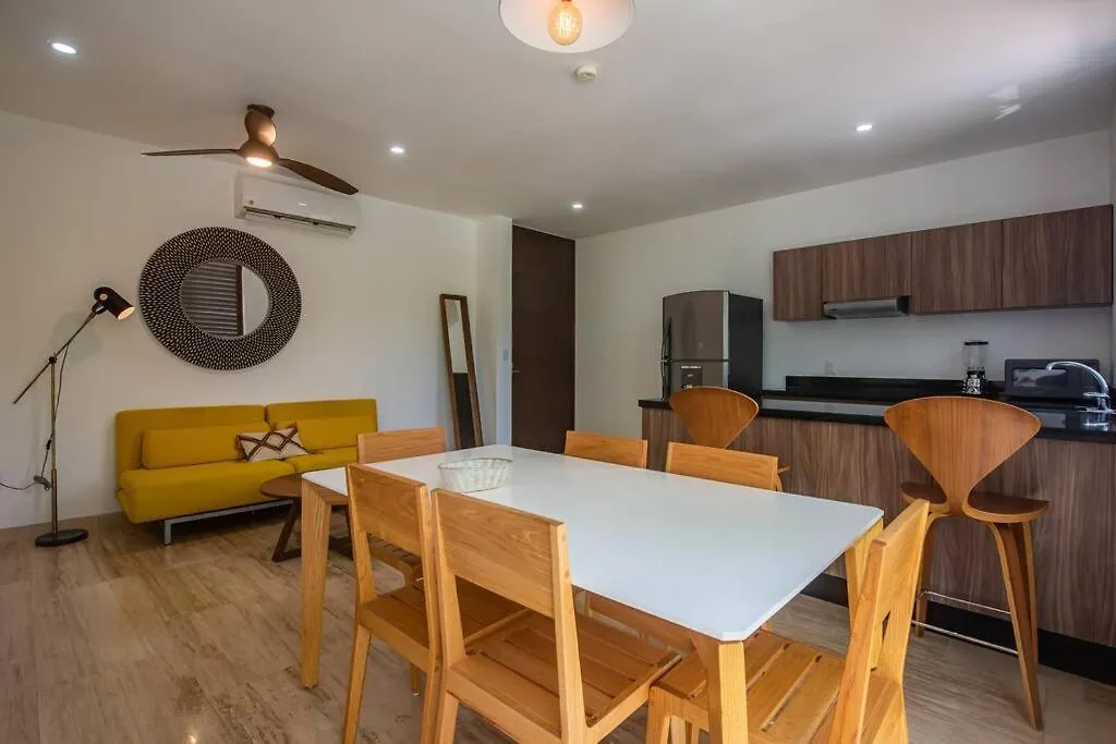 Amira Residence Confortable 1 Bedroom In Aldea Zama Tulum 0*,